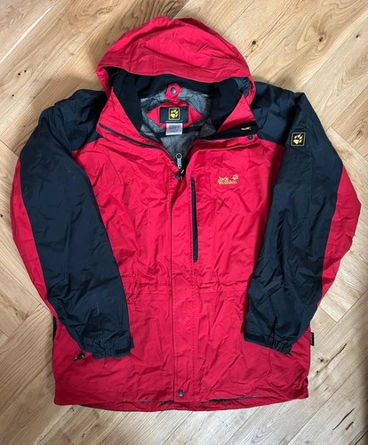 Jack wolfskin red and black - and,